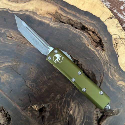 Microtech UTX-85 T/E OD Green Apocalyptic Standard 233-10APOD