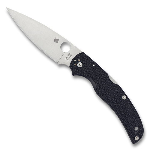 Spyderco Native Chief Lock Back Carbon Fiber Handle Satin S90V Blade Sprint Run C244CF90VP