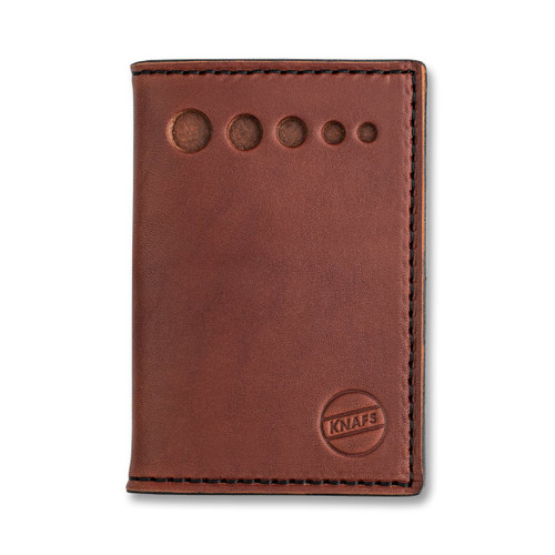 Knafs Leather Strop Wallet for Pocket Knives