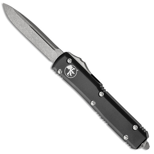 Microtech Ultratech S/E Black Handle Apocalyptic Standard Blade 121-10AP