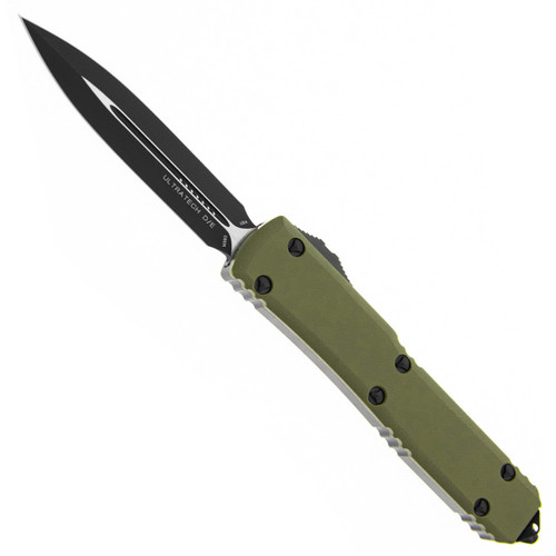 Microtech Ultratech D/E USN GXII OD Green G-10 Top Black Standard 122-1GT-USNGXII