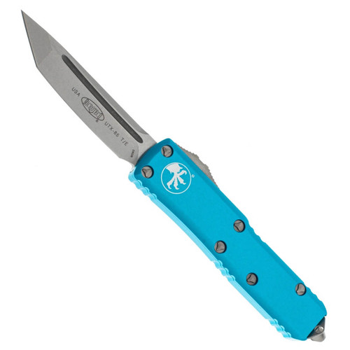 Microtech UTX-85 T/E Turquoise Stonewash Standard 233-10TQ