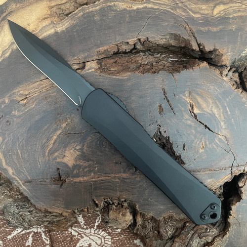 Heretic Knives Manticore X Recurve Tactical Handle DLC Standard Blade H033-6A-T