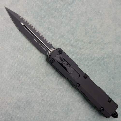 Microtech Dirac Delta D/E Tactical Black Full Serrated 227-3T