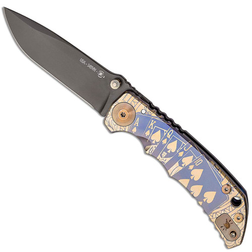 Spartan Blades Harsey Folder SHF 2021 Special Edition Fir Trees