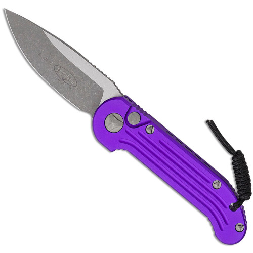 Microtech LUDT Auto Purple Apocalyptic Standard 135-10APPU