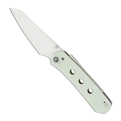 Civivi Vision FG Superlock Natural Jade G10 Handle Satin Blade C22036-2