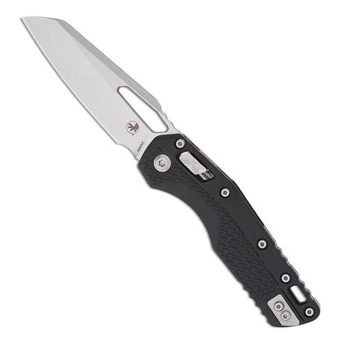 Microtech MSI RAM-LOK S/E Black Tri-Grip Polymer Stonewash Standard 210T-10PMBK