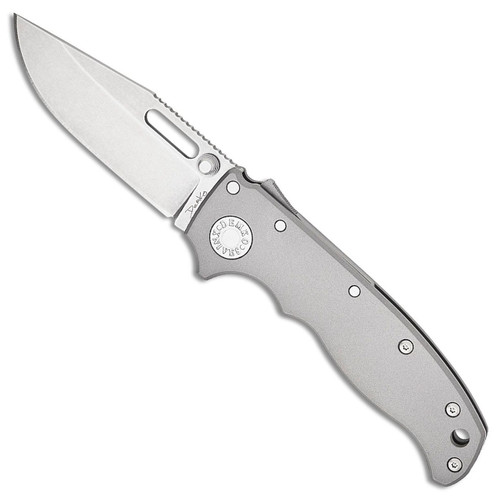 Demko AD-20.5 Shark Lock Shark Foot Smooth Titanium Handle