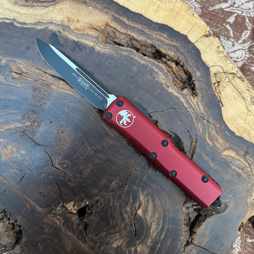 Microtech UTX-85 S/E Merlot Black Standard 231-1MR
