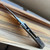 Borka Blades Ti2Designs Stitch Patriot Titanium Handle Satin Rock Grind M390 Blade