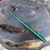 Heretic Knives Jinn Slip Joint Carbon Fiber Handle Toxic Green Blade Toxic Green Hardware H013-A-CFTX