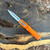 Microtech Dirac D/E Orange Stonewash Standard 225-10OR