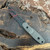 Blackside Customs Americana Fixed Blade Textured Titanium Handle MOC Finished Magnacut Blade