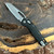 Microtech MSI RAM-LOK S/E Black Tri-Grip Polymer Apocalyptic Full Serrated 210T-12APPMBK