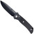 Pro-Tech Terzuola ATCF Auto Black Handle w/ Textured Black G-10 Inlays DLC MagnaCut Blade Pearl Button BT2715