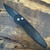 Pro-Tech Half Breed  Black Handles w/Carbon Fiber Front Inlay Black Blade 3616