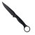 Toor Knives Serpent S Fixed Blade Black G10 Handle Socom Black Blade