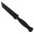 Toor Knives Overlord  Fixed Blade Black G10 Handle Shadow Black Blade