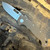 Demko MG AD20i Shark Lock Textured Earth Brown G10 Handle Stonewash Clip Point 20CV Blade