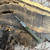 Microtech Glykon Bayonet OD Green Handle w/ Apocalyptic Overlay Apocalyptic Standard 184-10APOD