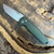 Pro-Tech Les George Rockeye Auto Solid Green Handle Stonewashed S35VN Blade LG301-GREEN