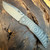 McNees Knives PM MAC 2 3.5 Gen 2 Atomic Shockwave Titanium Handle Matte Stonewash Spear Point Magnacut Blade