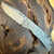McNees Knives PM MAC 2 3.5 Gen 2 Atomic Smooth Titanium Handle Matte Stonewash Spear Point Magnacut Blade