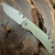 McNees Knives PM MAC 2 3 Smooth Atomic Green/Bronze Titanium Handle Matte Stonewash Magnacut Blade Full Titanium Hardware