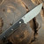 McNees Knives Ridge Runner Black G10 Handle Atomic Stonewash Drop Point Blade