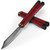 Benchmade Necron Balisong Butterfly Red G10 Handle Black Blade 99BK-1