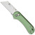 Civivi Elementum Utility Button Lock Green Handle Utility Blade C23039B-3