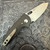 Three Rivers Manufacturing TRM Holey Nerd Liner Lock 3D Carbon Fiber Handle Stonewashed  MagnaCut Blade