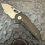 Three Rivers Manufacturing TRM Holey Nerd Liner Lock 3D Carbon Fiber Handle Stonewashed  MagnaCut Blade
