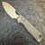 Kunwu Pulsar XT Lock Diamond Textured Titanium Handle Satin Elmax Blade (Pre-Owned)