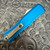 Microtech Hera II Mini Recurve Blue Stonewash Standard 1705M-10BL