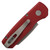 Pro-Tech Runt 5 Reverse Tanto Red Handle Stonewash Magnacut Blade R5401-RED