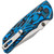 Hogue Deka ABLE Lock Blue Lava G10 Handle Tumbled 20CV Blade 24273