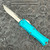 Microtech Hera II Mini Recurve Turquoise Stonewash Standard 1705M-10TQ