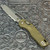 Microtech MSI RAM-LOK S/E OD Green Tri-Grip Polymer Apocalyptic Serrated 210T-11APPMOD
