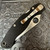 Spyderco Military 2 Compression Lock Black G-10 Handle Satin Combo Blade C36GPS2