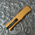 Microtech Hera II Mini Recurve Tan Black Standard 1705M-1TA