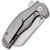 Kizer Mini Sheepdog C01C Frame Lock Titanium Handle Stonewashed Blade