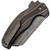 Kizer Sheepdog C01C Liner Lock Carbon Fiber Handle Blackwashed Blade