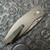 Three Rivers Manufacturing TRM Neutron 2 Liner Lock 3D Contoured Lizard Skin Texture Titanium Handles Stonewashed MagnaCut Blade
