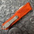 Guardian Tactical GTX-025 Tanto Burnt Orange Handle Stonewashed Blade 12-4521BO
