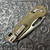 Microtech MSI "Lawnman" RAM-LOK Frag OD Green G-10 Handle Stonewash Standard 210-10FRGTODLM