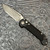 Microtech LUDT T/E Gen III Black Apocalyptic Full Serrated 1136-12AP