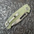 Demko MG AD20S Harpoon Drop Point Shark Lock Natural G10 Handle Stonewash CPM-20CV Blade AE Exclusive