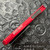 Heretic Knives Manticore S D/E Red Grenade Grip Handle DLC Blade H024F-6A-RED